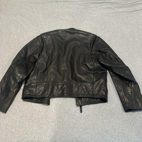 Johnson Leather - Black Leather Jacket - Picture 2 of 3
